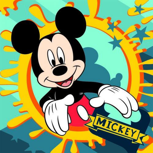 Face towel Mickey Mouse